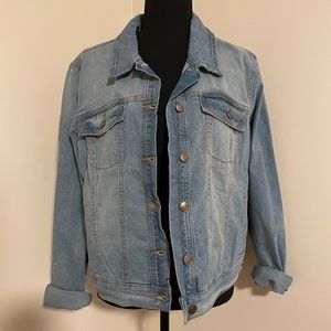 Lightweight denim‎ jacket NWT